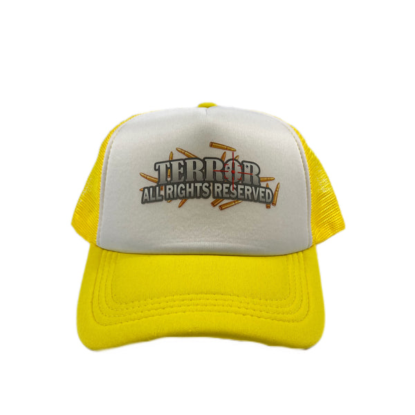 Terror Bullet Logo Trucker Hat (Yellow)