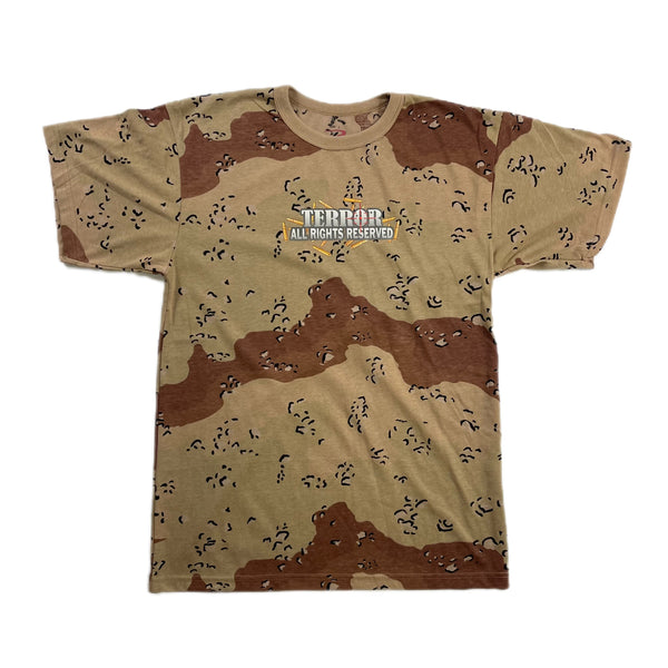 Terror Bullet Logo T-Shirt (Desert Camo)