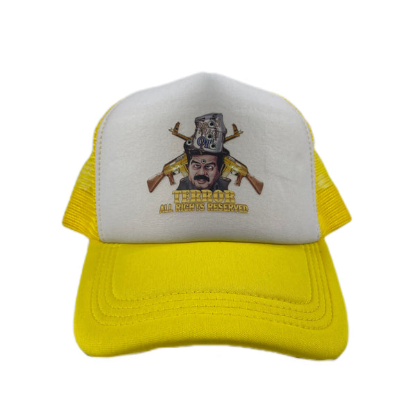 Saddam Trucker Hat (Yellow)